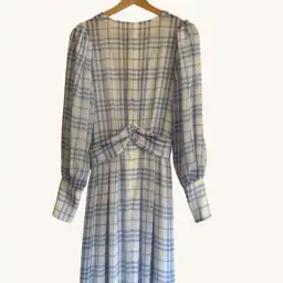 Bec & Bridge Alexa Gingham Maxi Dress Print Size AU 8 for rent on The Volte - image 9