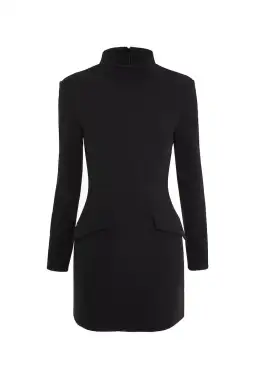 Mossman Vice Versa Mini Dress Black Size 12 for rent on The Volte - image 5