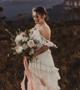 Spell Chloe Gown Cream Size Large / AU 12 for rent on The Volte - image 2