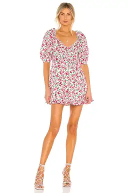 For Love and Lemons Petal Mini Dress Floral Size 10 for rent on The Volte - image 1