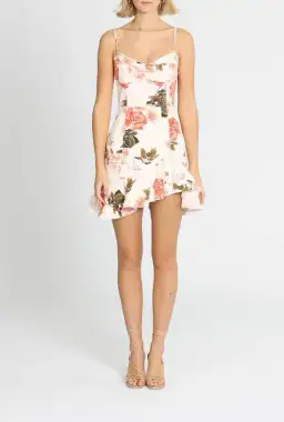 Nicholas Arielle Floral Mini Dress Floral Size 8 for rent on The Volte - image 1