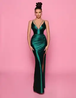 Nicoletta Elecktra Dress Green Size 8