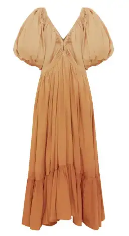 Rooh Collective Birthday Gown Orange Ombrè Size S / AU 8 for rent on The Volte - image 3