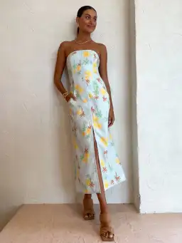 Roame Amulet Dress in Palmero Size 0 / AU 6  for rent on The Volte - image 3