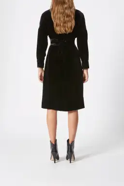Scanlan Theodore The Velvet Dress in Black in Size 10 for rent on The Volte - image 2
