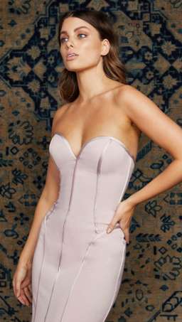Lexi NURI DRESS - LILAC Size 8 for rent on The Volte - image 2