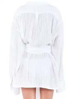 Bamba Titan Shirt Dress Canvas Size XS/S AU 6/8 for rent on The Volte - image 4