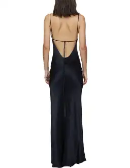 Bec & Bridge Ren Split Maxi Dress Black Size 6 for rent on The Volte - image 4