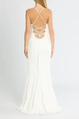 Tania Olsen India Gown White White Size 10 for rent on The Volte - image 3