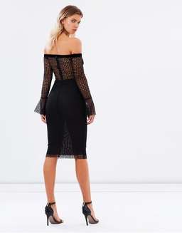 Bec & Bridge Zinnia Off the Shoulder Dress