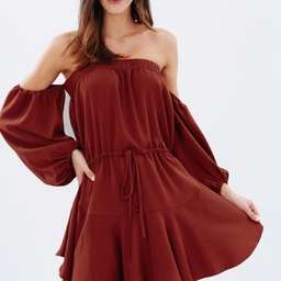 Shona Joy Off The Shoulder Dress