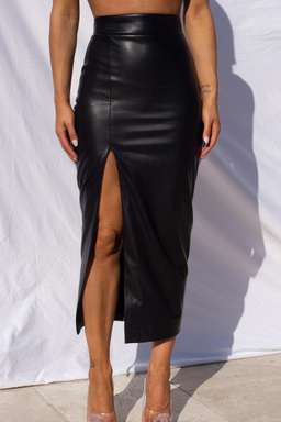 Effie Kats Thigh Split Midi Skirt and Crop Top Size XS for rent on The Volte - image 5