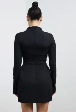 Camilla and Marc Gordon Mini Dress Black Size 10 for rent on The Volte - image 3