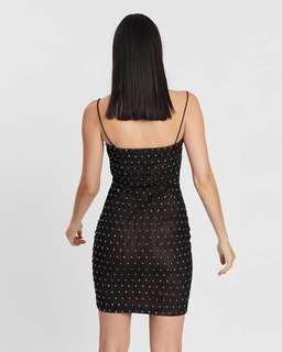 Misha Halsey Mini Dress Black Size 6 for rent on The Volte - image 7