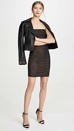 Misha Halsey Mini Dress Black Size 6 for rent on The Volte - image 6