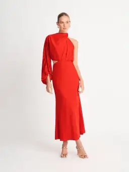 Sheike Olivia Maxi Dress Red Size 6