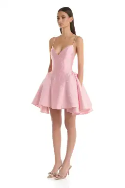 Eliya The Label Mirabella Dress Pink Size AU 6 for rent on The Volte - image 4