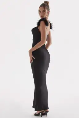 House of CB Tabitha Dress Black Size M/Au 10  for rent on The Volte - image 3