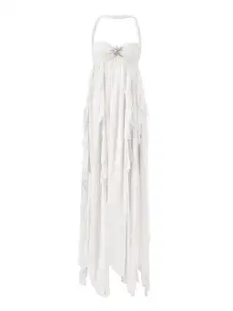 Nana Jacqueline Mariah Dress White Size 8  for rent on The Volte - image 7