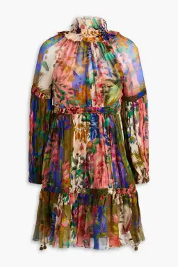 Zimmermann Tropicana Lantern Mini Spliced Multi Size 0 / AU 8 for rent on The Volte - image 4