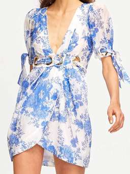 Alice McCall Only Everything Mini Dress Ocean Size 8 for rent on The Volte - image 2