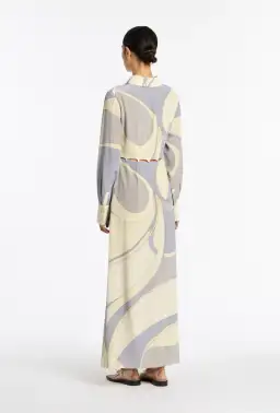 Sir the Label Adrianna Shirt Dress Multi Size 3 /AU 12 for rent on The Volte - image 2