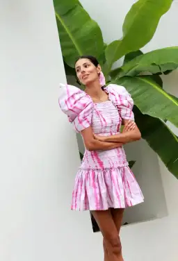 Aje Introspect Butterfly Mini Pink Size AU 8 for rent on The Volte - image 1