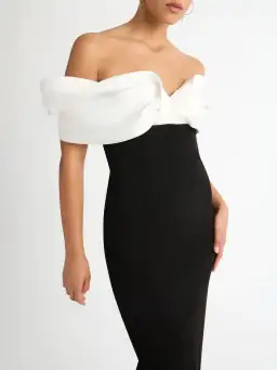 Sheike Jillian Dress Black Size AU 8 for rent on The Volte - image 2