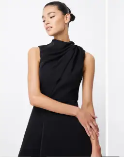 Mossman Cosmic Maxi Dress Black Size 10 for rent on The Volte - image 2