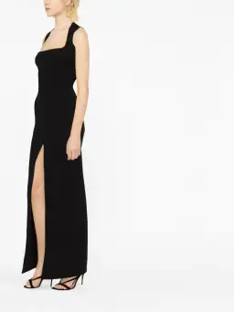 Solace London Sofia Maxi Dress in Black Size 10 for rent on The Volte - image 3