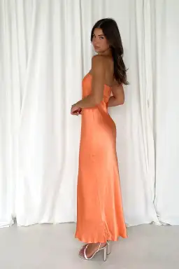 Ownley The Augustine Dress in Coral Size 12  for rent on The Volte - image 2