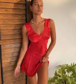 Realisation Par The Roxy Dress Red Dragon Size 10  for rent on The Volte - image 1