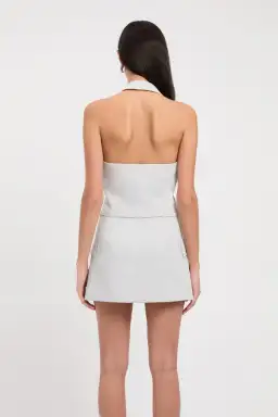 Kookai Ariel Staple Vest Grey Size AU 10 for rent on The Volte - image 3