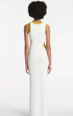 Sir The Label Evalina Cut-out Dress White Size AU 8 for rent on The Volte - image 2