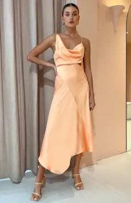 One Fell Swoop Josephine Dress Peach Size 12