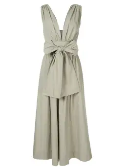 Bec & Bridge St Silvie Midi Dress in Sage Size 6 for rent on The Volte - image 2