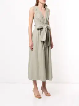 Bec & Bridge St Silvie Midi Dress in Sage Size 6 for rent on The Volte - image 1