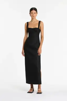 Sir the Label Bettina Dress Black Size 6  for rent on The Volte - image 1