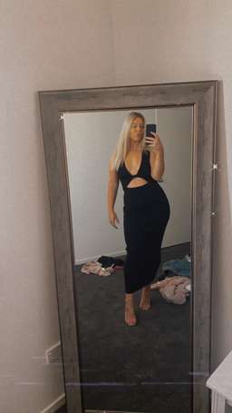 Bec & Bridge Sorbet Summer Midi Dress Black Size 12 for rent on The Volte - image 2