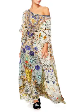 Camilla The Butterfly Effect Round Neck Kaftan One Size for rent on The Volte - image 1
