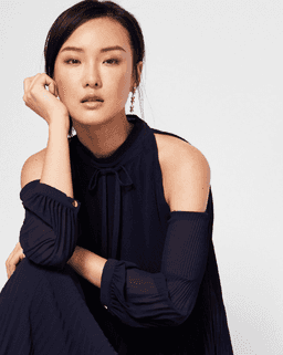 Ted Baker Rebessa Maxi Dress navy size 14