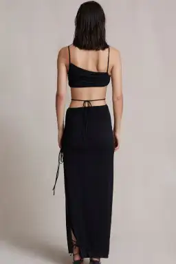 Bec & Bridge Dilkon Maxi Dress Black Size 10 for rent on The Volte - image 3