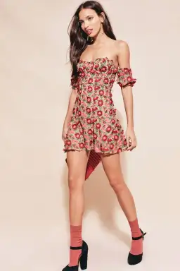 For Love and Lemons Amelia Dress Floral Size 8 for rent on The Volte - image 1