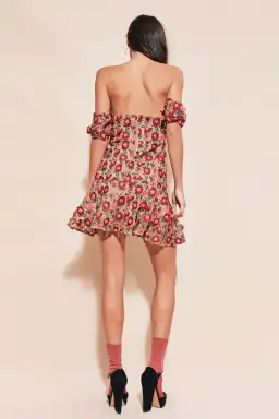 For Love and Lemons Amelia Dress Floral Size 8 for rent on The Volte - image 3