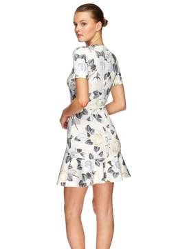 Lover Rosa Flip Mini Dress Print Size 6 for rent on The Volte - image 2