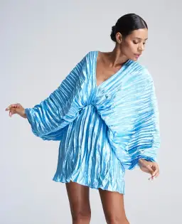 L’Idée Deluxe De Luxe Mini Dress Gown Sky Blue Size 10  for rent on The Volte - image 2