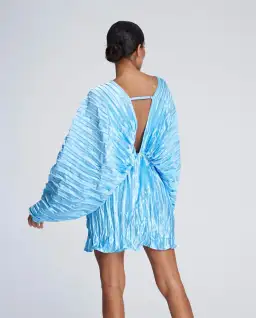 L’Idée Deluxe De Luxe Mini Dress Gown Sky Blue Size 10  for rent on The Volte - image 3