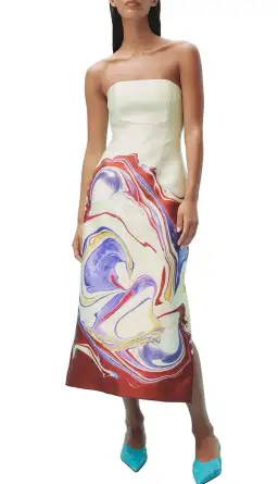 Alemais Luca Corset Dress Multi Size 8 for rent on The Volte - image 2