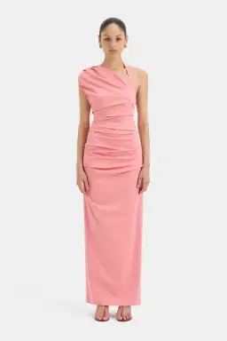Sir the Label Giacomo Gathered Gown Pink Size 6