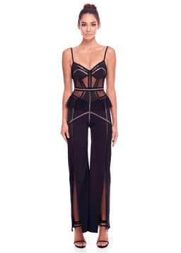 Eliya The Label Capri Pantsuit Black Size 10 for rent on The Volte - image 1